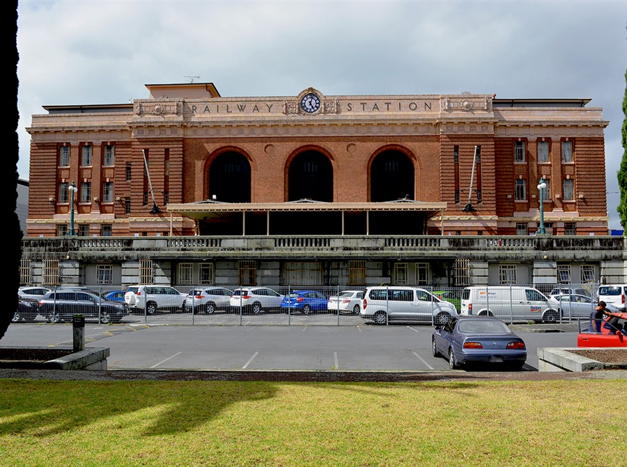 但尼丁火车站建筑外观